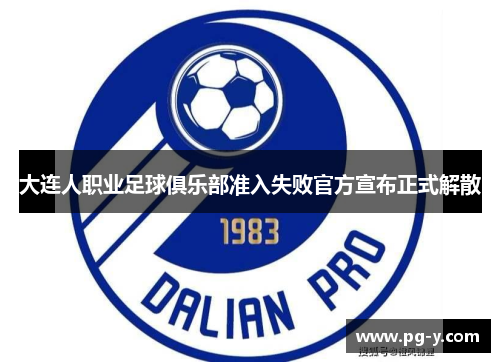 大连人职业足球俱乐部准入失败官方宣布正式解散
